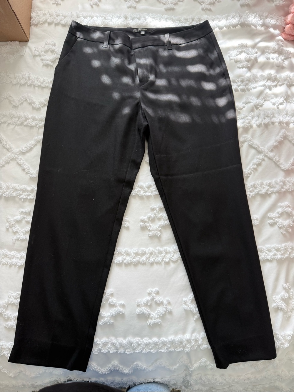 Daisy Fuentes Women’s Black Dress Pants - Classic Tailored Fit
Size 10